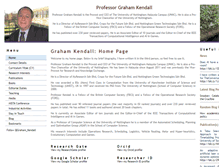 Tablet Screenshot of graham-kendall.com